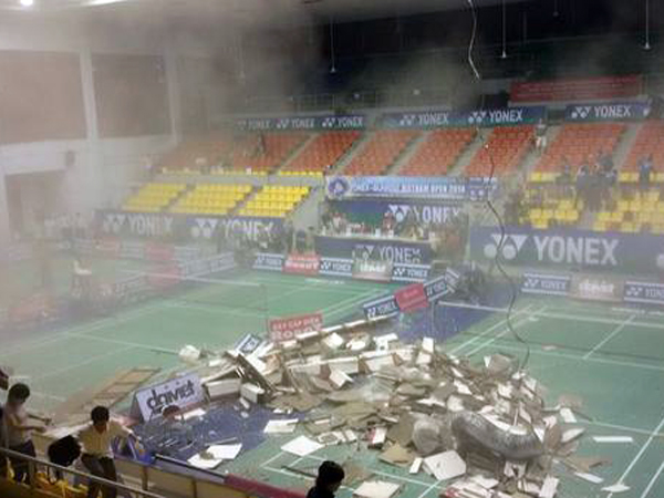 Atlet Bulutangkis Indonesia Selamat dari Insiden Atap Stadion Roboh di Vietnam